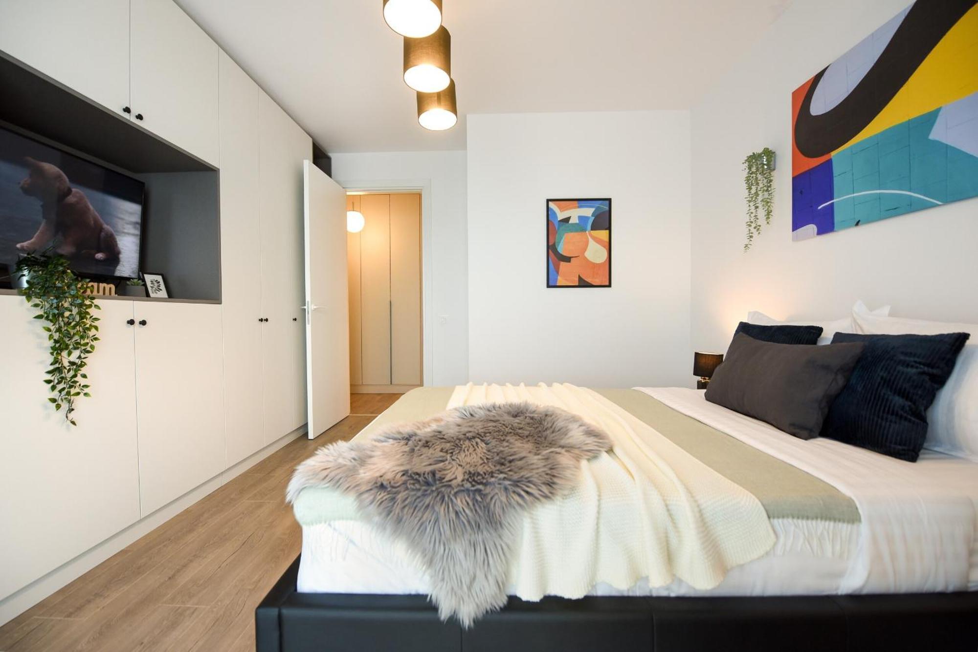 Infinite Horizons - Modern Living In North Business District Bucareste Quarto foto