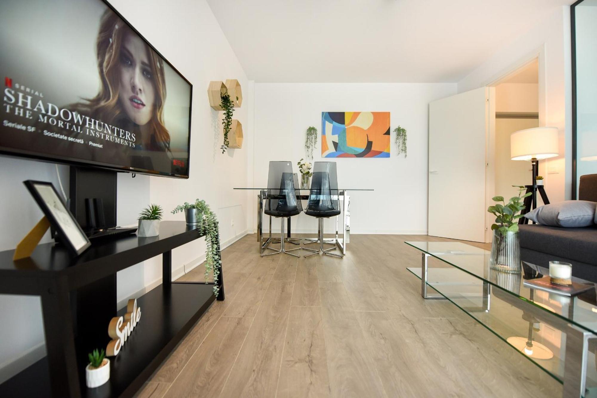 Infinite Horizons - Modern Living In North Business District Bucareste Quarto foto