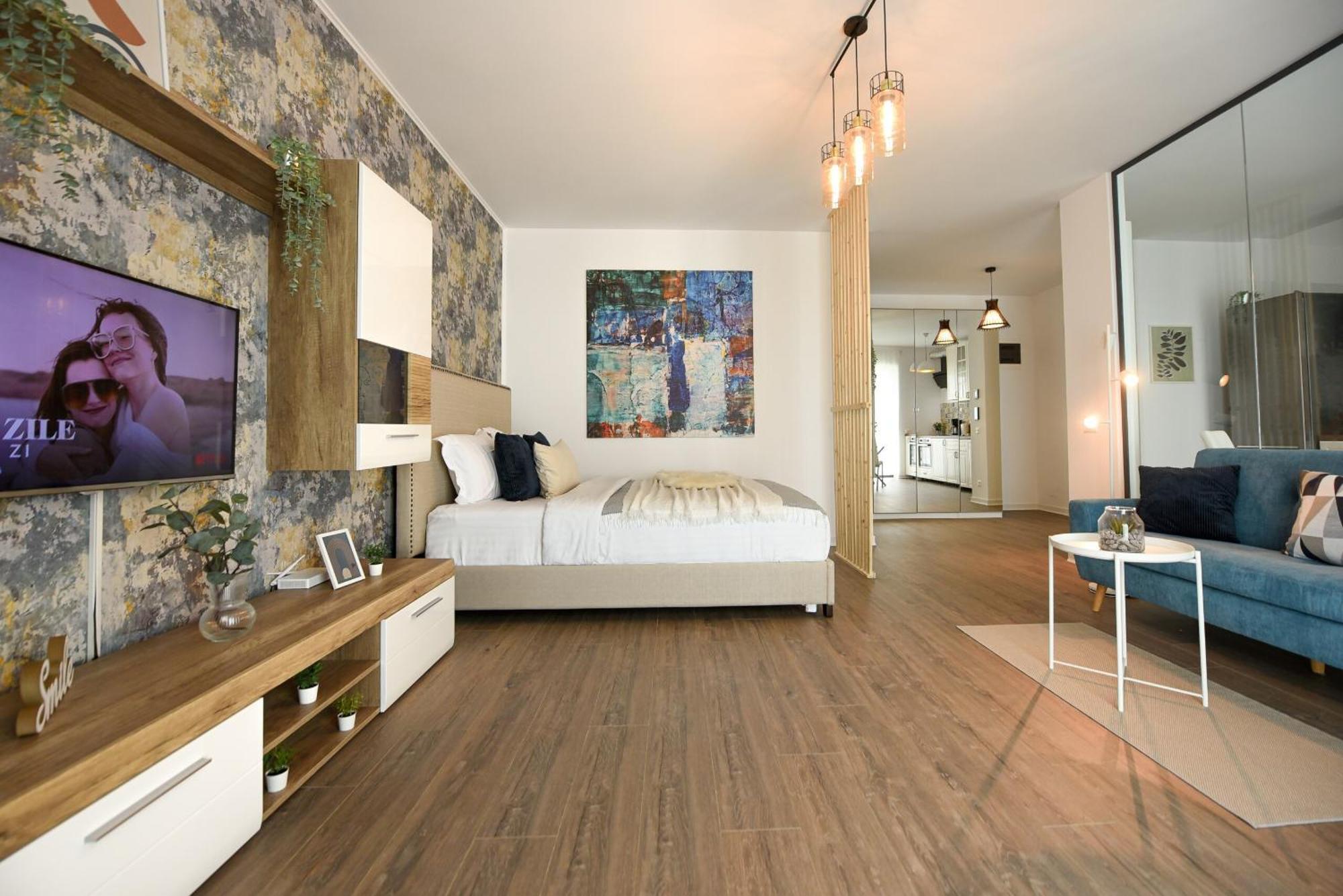 Infinite Horizons - Modern Living In North Business District Bucareste Quarto foto