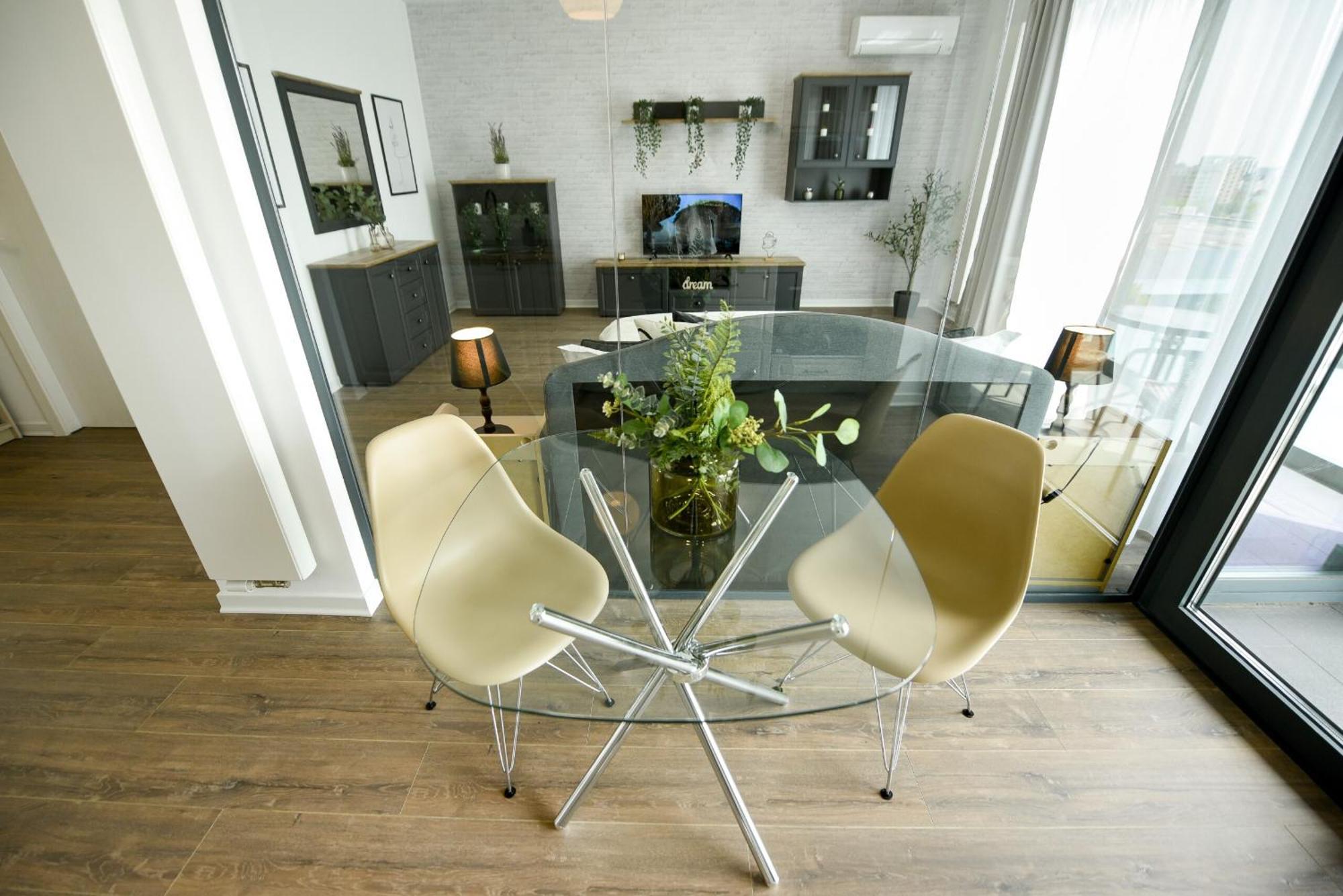 Infinite Horizons - Modern Living In North Business District Bucareste Quarto foto
